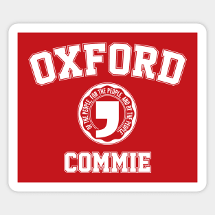 Oxford Commie Sticker